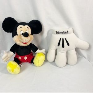 Disneyland Resort 12” Mickey Mouse Plush Bundle